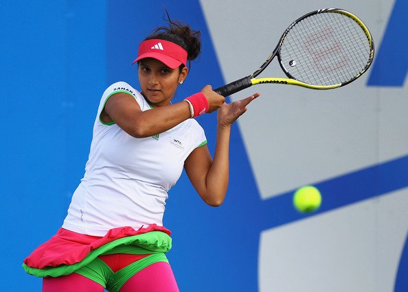 sania mirza aegon open clic - august 2011 glamour  images